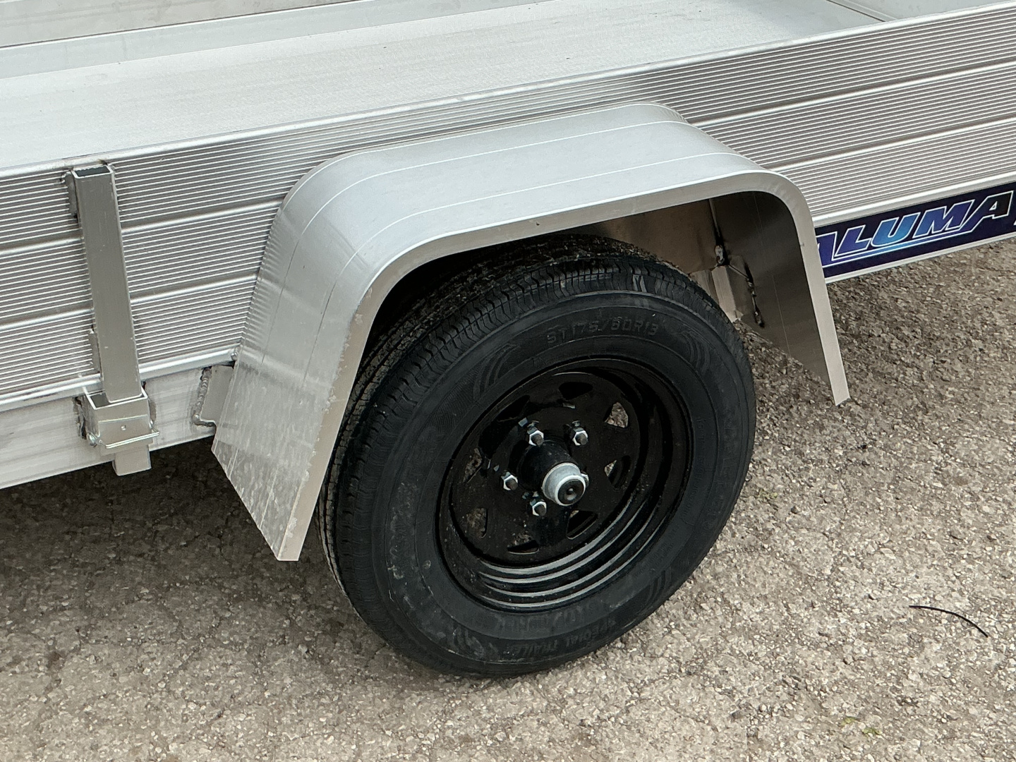 New 2025 ALUMA 548ESA-TG 54" x 8' Aluminum Utility Trailer