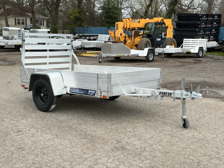 New 2025 ALUMA 548ESA-TG 54  x 8' Aluminum Utility Trailer