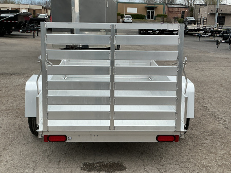New 2025 ALUMA 548ESA-TG 54" x 8' Aluminum Utility Trailer