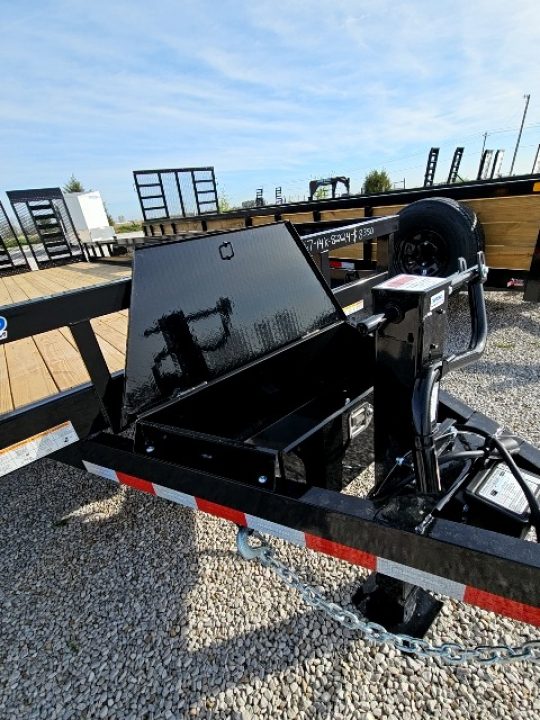 New 2026 Sure-Trac 7 x 24 14K Tube Top Utility Trailer