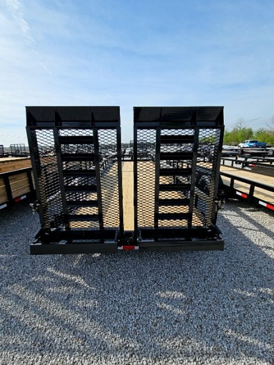 New 2026 Sure-Trac 7 x 24 14K Tube Top Utility Trailer
