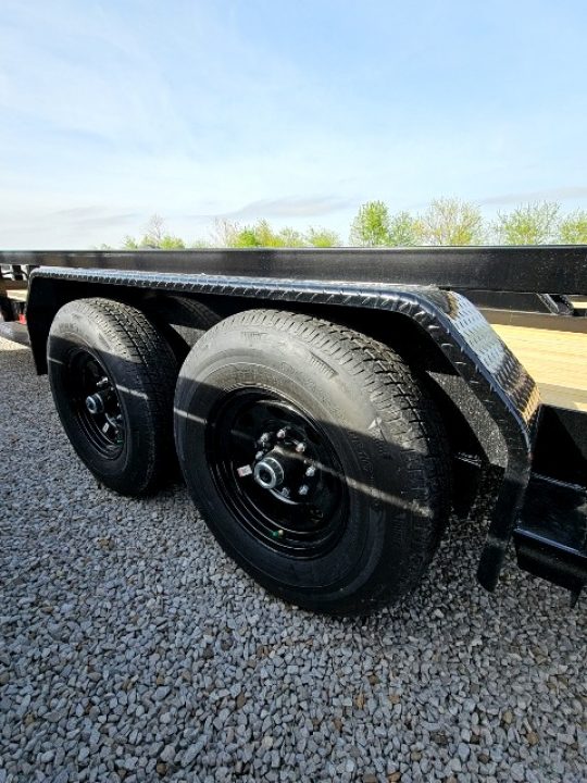 New 2026 Sure-Trac 7 x 24 14K Tube Top Utility Trailer