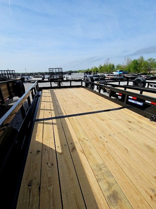 New 2026 Sure-Trac 7 x 24 14K Tube Top Utility Trailer