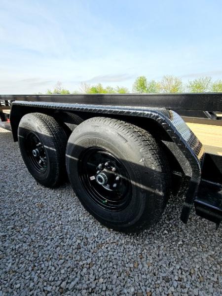 New 2026 Sure-Trac 7 x 24 14K Tube Top Utility Trailer