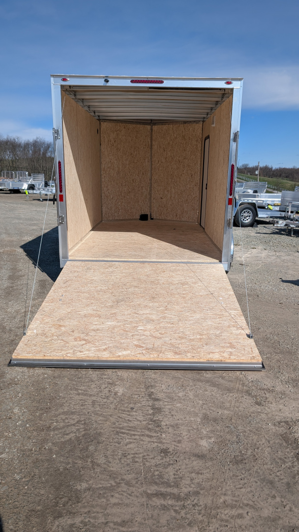New 2026 Legend 7.5 x 12 + 2' V Thunder V-Nose Enclosed Cargo Trailer w/ Ramp (84" Inside!!!)(PRICE DROP!!)