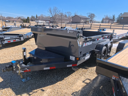 New 2026 Norstar 72x12 DCB Dump Trailer, 9,900lb GVWR, Scissor Hoist, ST225/75 R15 LRD 8 Ply Tires