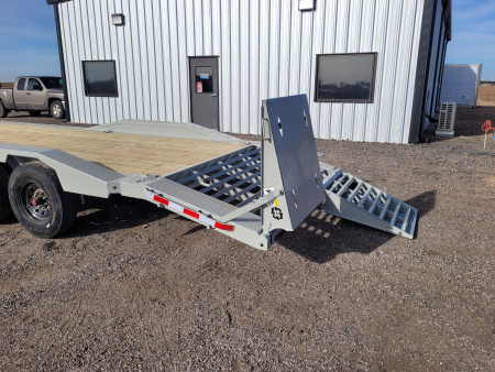 New 2026 Buckshot 102"x28' Gooseneck Equipment/Car Trailer W/8K Axles