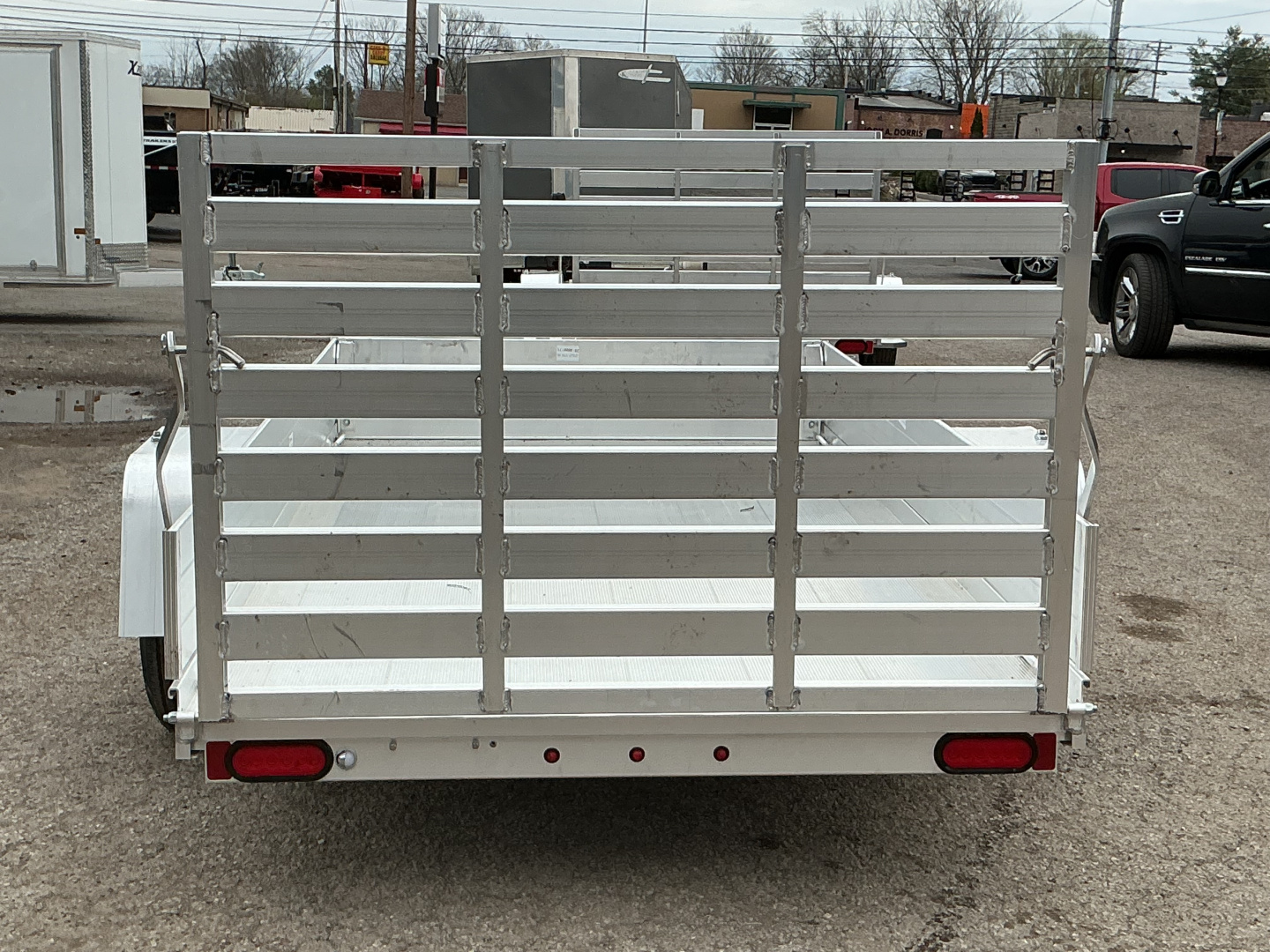 New 2027 Aluma 6310ESA-TG 63" x 10' Aluminum Utility Trailer