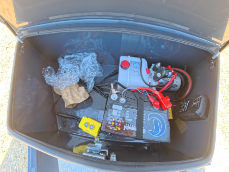 New 2026 Norstar 72x12 DCB Dump Trailer, 9,900lb GVWR, Scissor Hoist, ST225/75 R15 LRD 8 Ply Tires