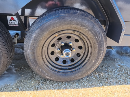 New 2026 Norstar 72x12 DCB Dump Trailer, 9,900lb GVWR, Scissor Hoist, ST225/75 R15 LRD 8 Ply Tires