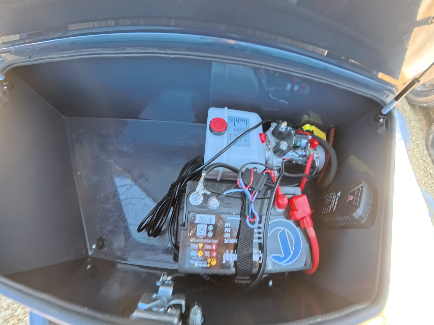 New 2026 Norstar 72x12 DCB Dump Trailer, 9,900lb GVWR, Scissor Hoist, ST225/75 R15 LRD 8 Ply Tires