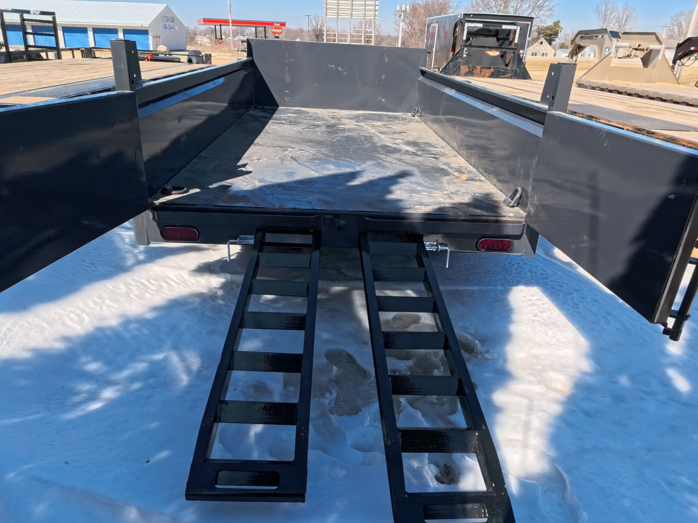 New 2026 Norstar 72x12 DCB Dump Trailer, 9,900lb GVWR, Scissor Hoist, ST225/75 R15 LRD 8 Ply Tires