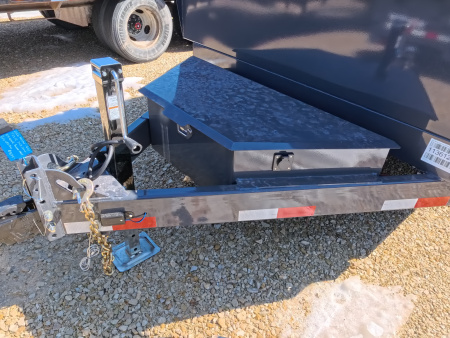 New 2026 Norstar 72x12 DCB Dump Trailer, 9,900lb GVWR, Scissor Hoist, ST225/75 R15 LRD 8 Ply Tires