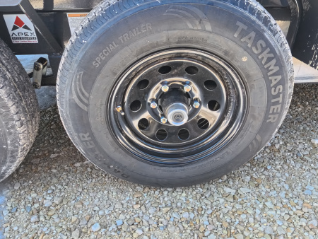 New 2026 Norstar 72x12 DCB Dump Trailer, 9,900lb GVWR, Scissor Hoist, ST225/75 R15 LRD 8 Ply Tires