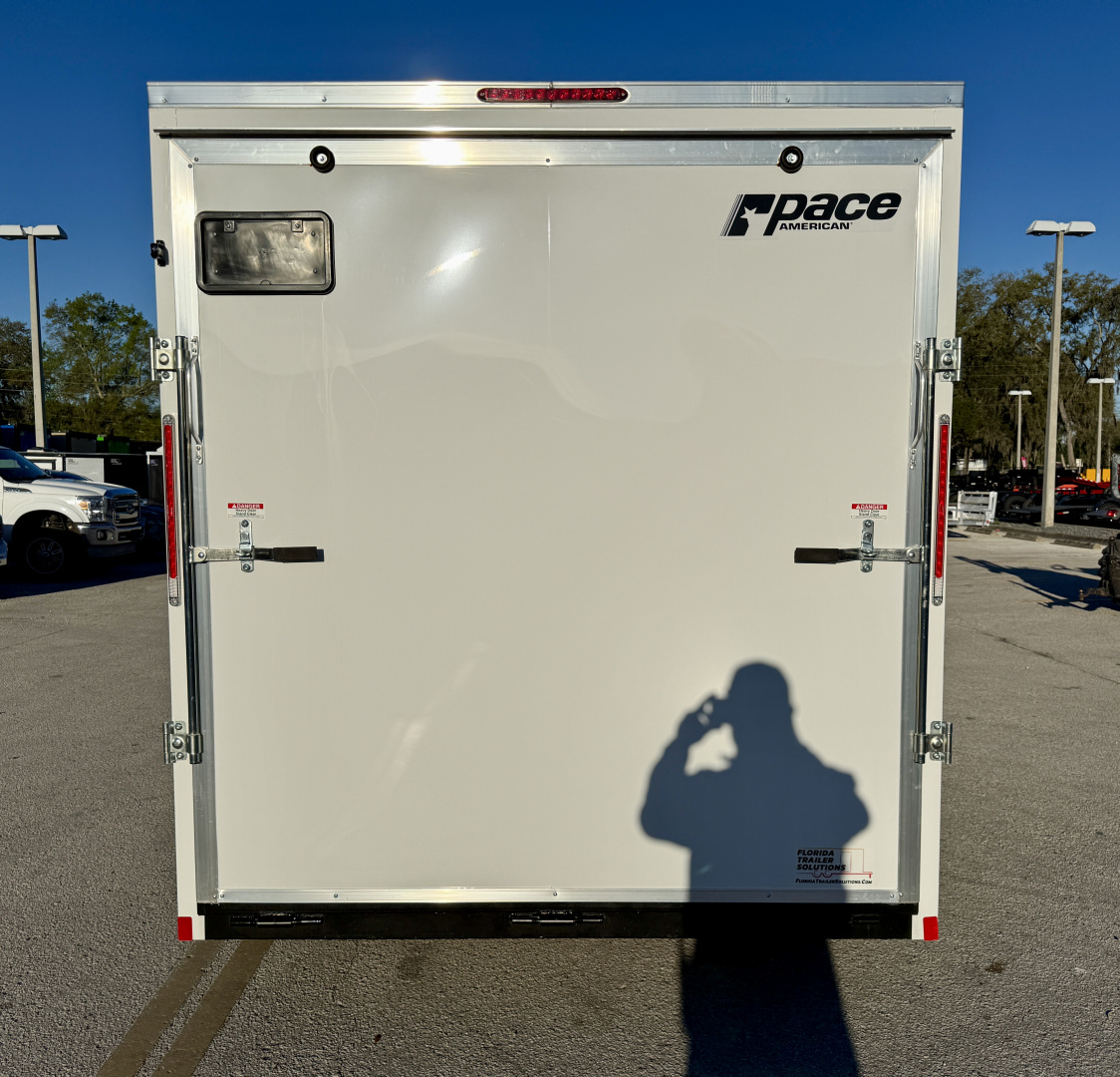 New 2026 Pace American 7x14 7K Rear Ramp Door Cargo / Enclosed Trailer