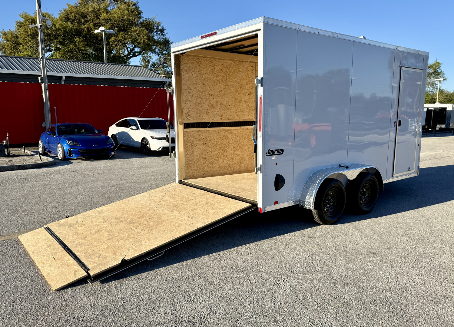 New 2026 Pace American 7x14 7K Rear Ramp Door Cargo / Enclosed Trailer