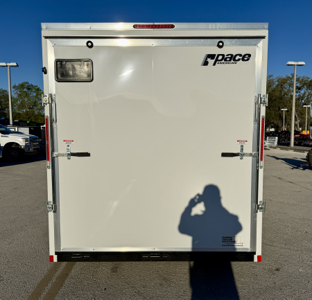 New 2026 Pace American 7x14 7K Rear Ramp Door Cargo / Enclosed Trailer