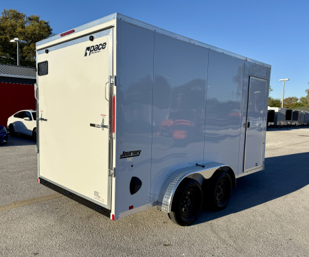 New 2026 Pace American 7x14 7K Rear Ramp Door Cargo / Enclosed Trailer