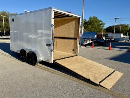 New 2026 Pace American 7x14 7K Rear Ramp Door Cargo / Enclosed Trailer