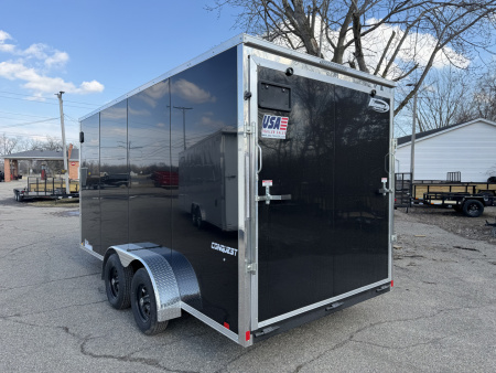 New 2026 FORMULA TRAILERS 7 x 16 Cargo / Enclosed Trailer with 7ft Interior with Ramp Door - UPGRADED MODEL