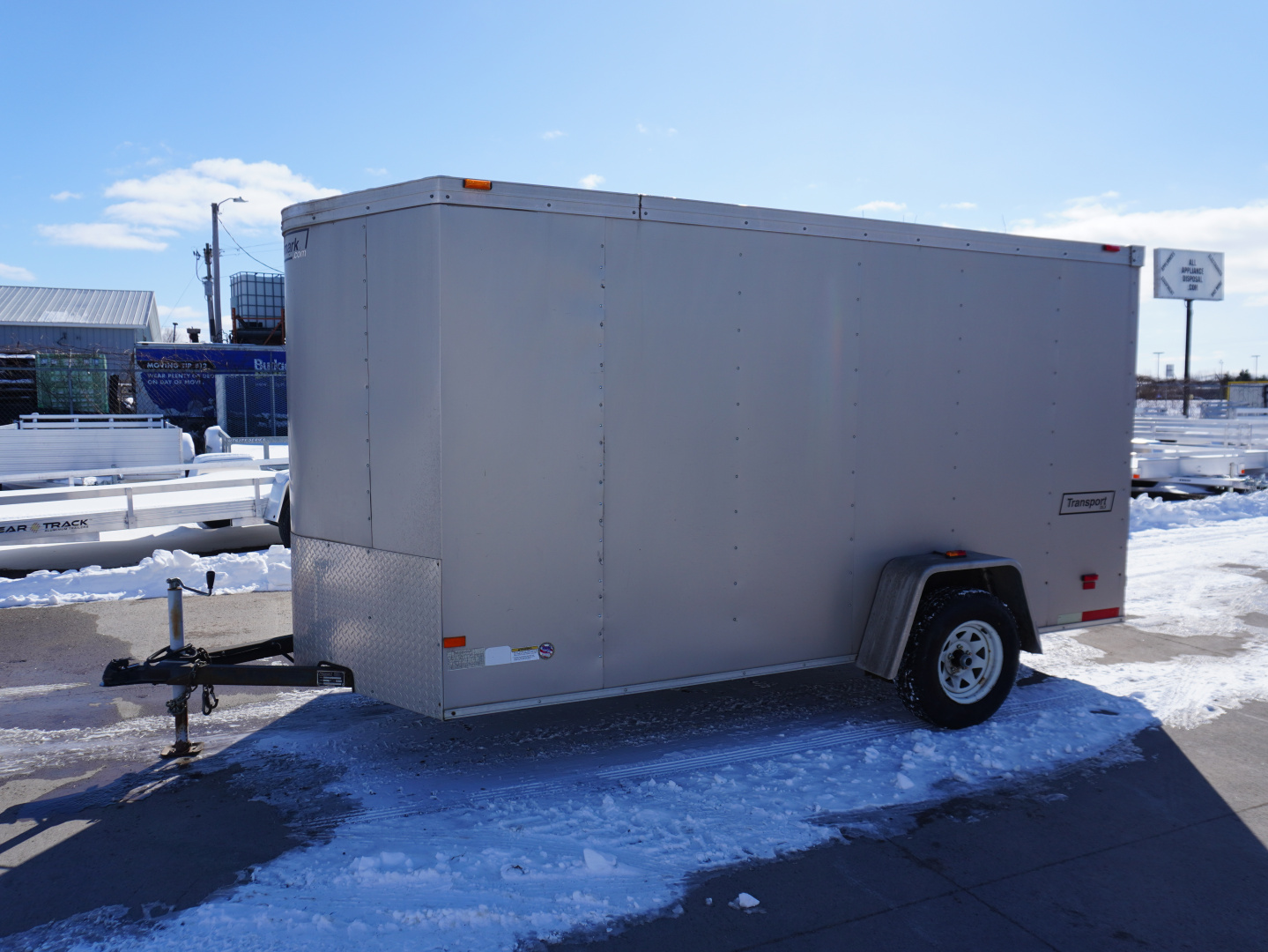 Used 2006 Haulmark 6x12ft Enclosed Trailer