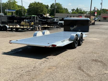 New 2027 Aluma 8220H-XL-TILT 81" x 20' Executive Series Tilt - 10K GVWR Car / Racing Trailer