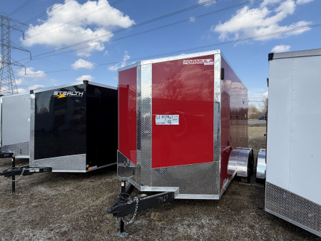 New 2026 FORMULA TRAILERS 7 x 14 Cargo / Enclosed Trailer with 7ft Interior with Ramp Door - UPGRADED MODEL