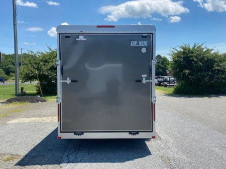 New 7 x 16 Car-Mate Custom Cargo **7'6" interior height** 7k