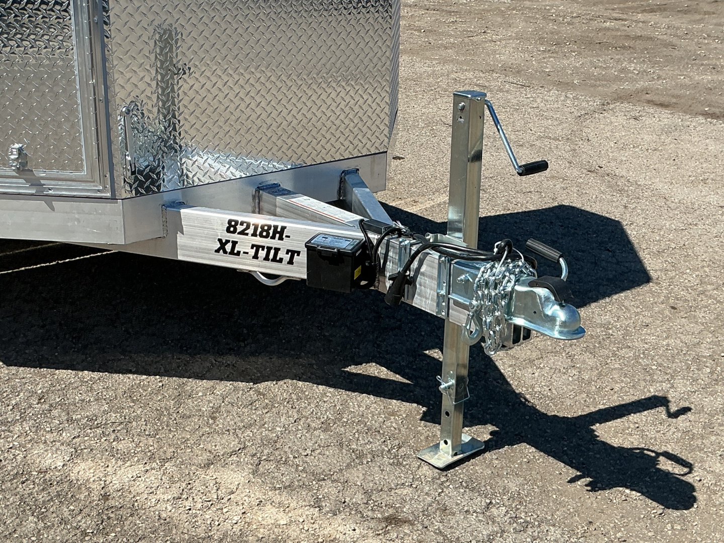 New 2027 Aluma 8218H-XL-TILT 81" x 18' Executive Series Tilt - 10K GVWR Car / Racing Trailer