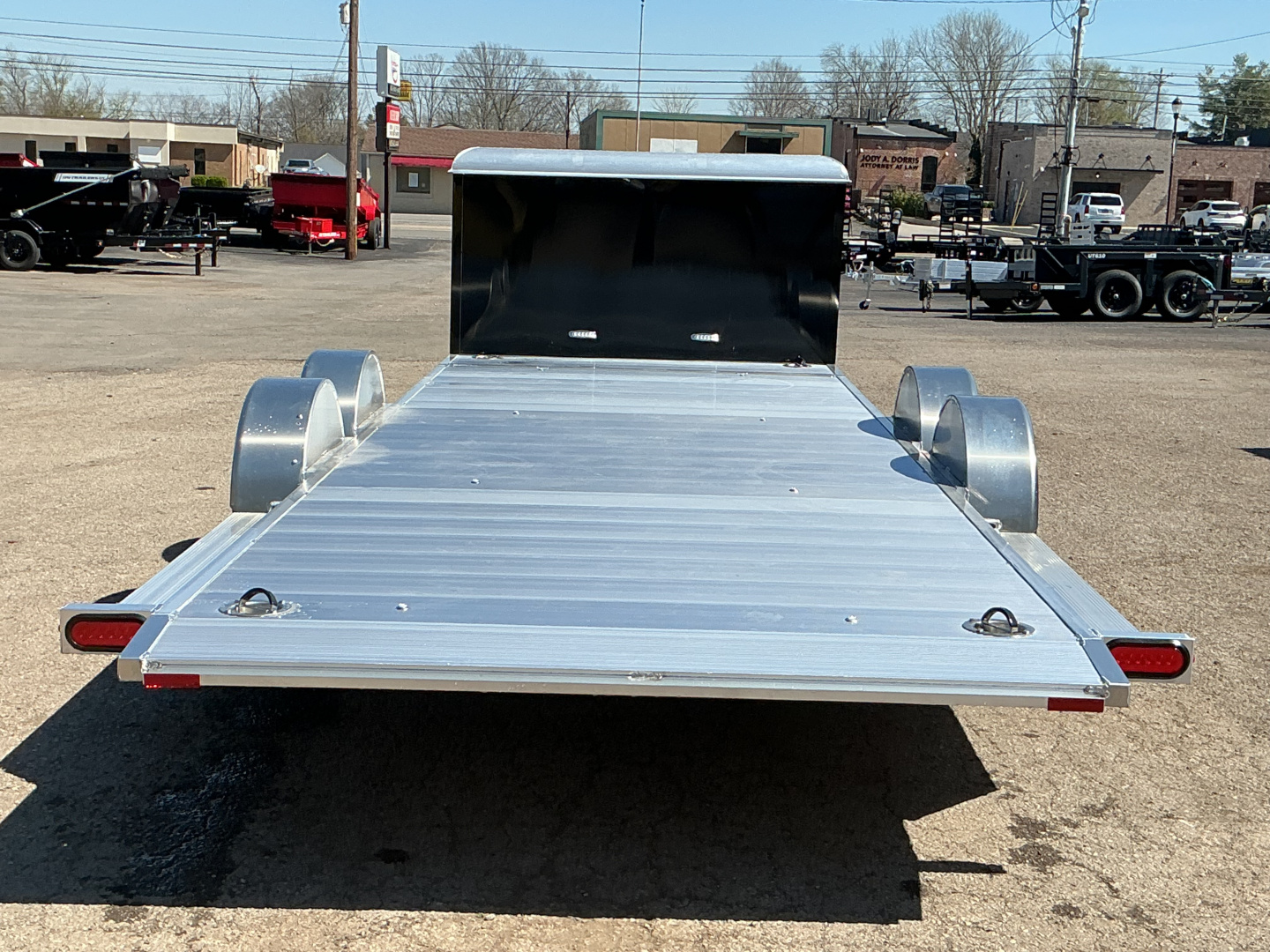 New 2027 Aluma 8218H-XL-TILT 81" x 18' Executive Series Tilt - 10K GVWR Car / Racing Trailer