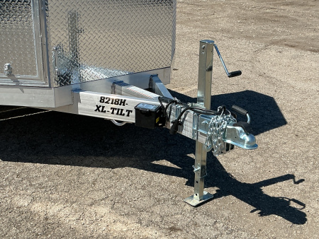 New 2027 Aluma 8218H-XL-TILT 81" x 18' Executive Series Tilt - 10K GVWR Car / Racing Trailer