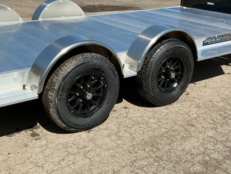 New 2027 Aluma 8218H-XL-TILT 81" x 18' Executive Series Tilt - 10K GVWR Car / Racing Trailer