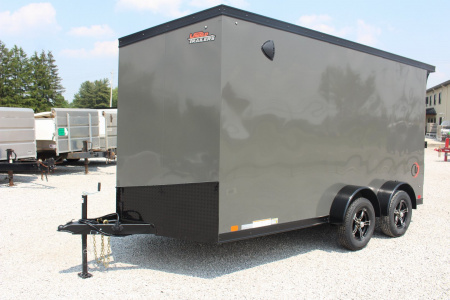 New 2026 United UJ 7' x 14' Enclosed Cargo Trailer - 7000# GVW - RAMP DOOR - 7' INTERIOR HEIGHT