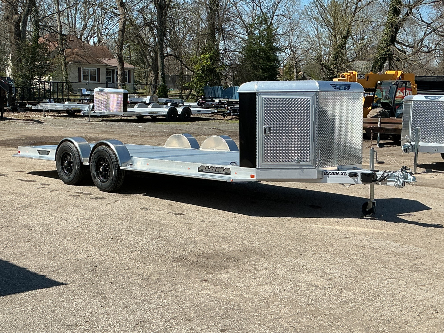 New 2027 Aluma 8220H-XL 81" x 20' Executive Series - 10K GVWR Car / Racing Trailer