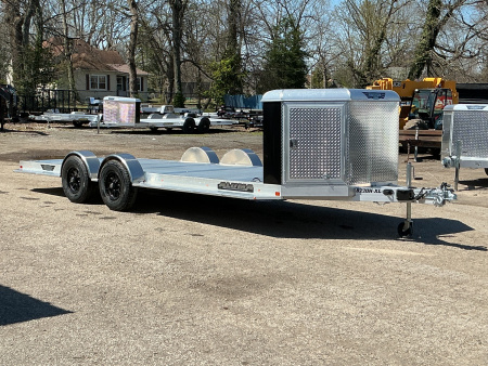 New 2027 Aluma 8220H-XL 81  x 20' Executive Series - 10K GVWR Car / Racing Trailer