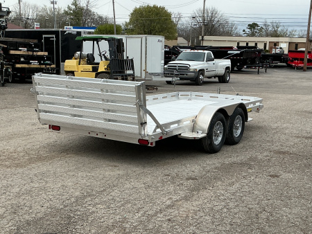 New 2027 Aluma 7814TA-BT 78" x 14' Tandem Utility Trailer