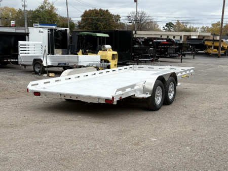 New 2027 Aluma 8016TA-EL-R 81" x 16' Aluminum Car / Racing Trailer