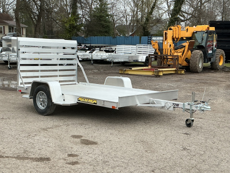 New 2027 Aluma 7210S-TG 72  x 10' Aluminum Utility Trailer