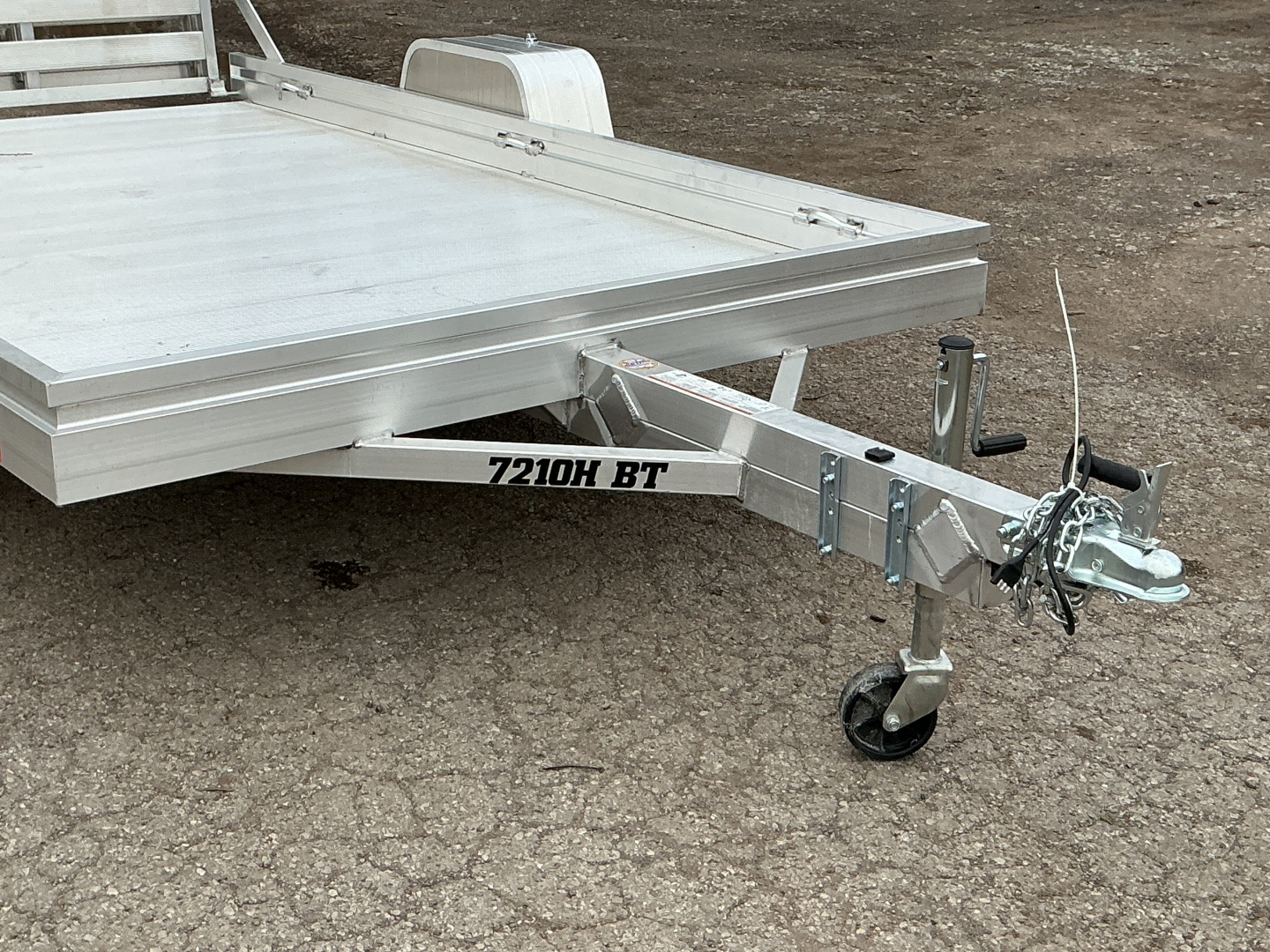 New 2027 Aluma 7210H-S-BT 72" x 10' Aluminum Utility Utility Trailer