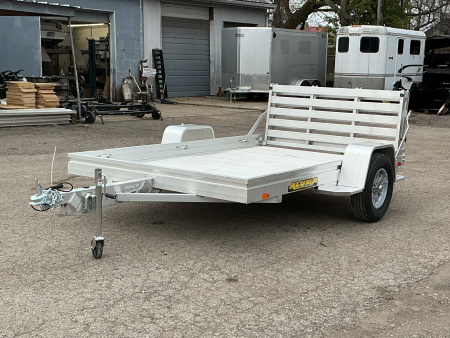 New 2027 Aluma 7210H-S-BT 72" x 10' Aluminum Utility Utility Trailer