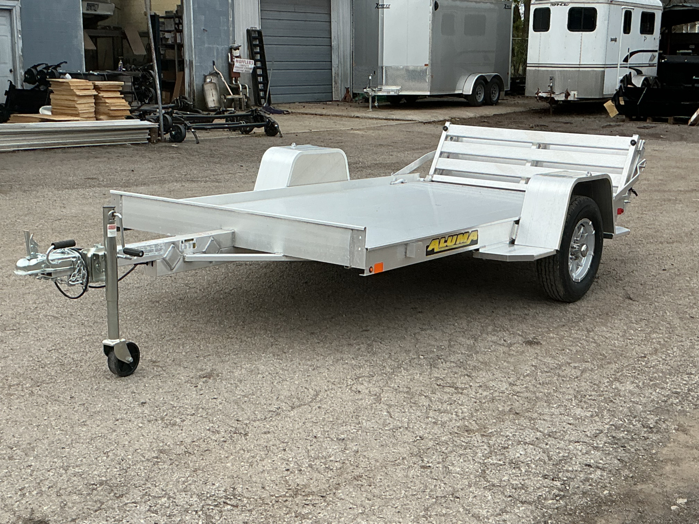 New 2027 Aluma 6310S-BT 63" x 10' Aluminum Utility Trailer