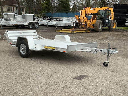 New 2027 Aluma 6310S-BT 63  x 10' Aluminum Utility Trailer