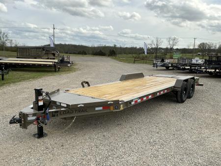 New 2026 Load Trail CB 83X22 Equipment Trailer / 6  I-BEAM FRAME / RECESSED MAX - BOX / MAX RAMPS / D-RINGS / CHAIN TIE DOWNS / 14K GVWR
