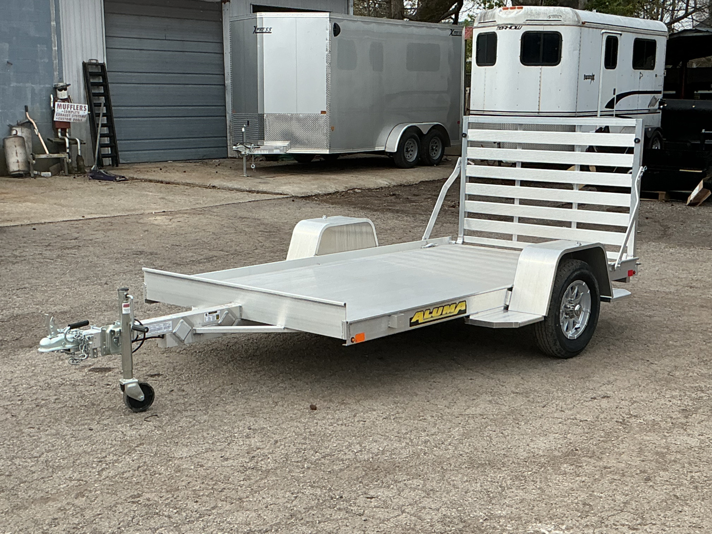 New 2027 Aluma 6310S-TG 63" x 10' Aluminum Utility Trailer