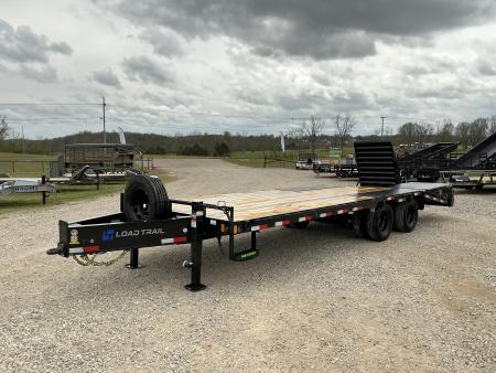 New 2026 Load Trail PP 102X25 Equipment Trailer / 14 PLY TIRES / DOZER PACKAGE / MAX RAMPS / TOOL TRAY / 24K GVWR
