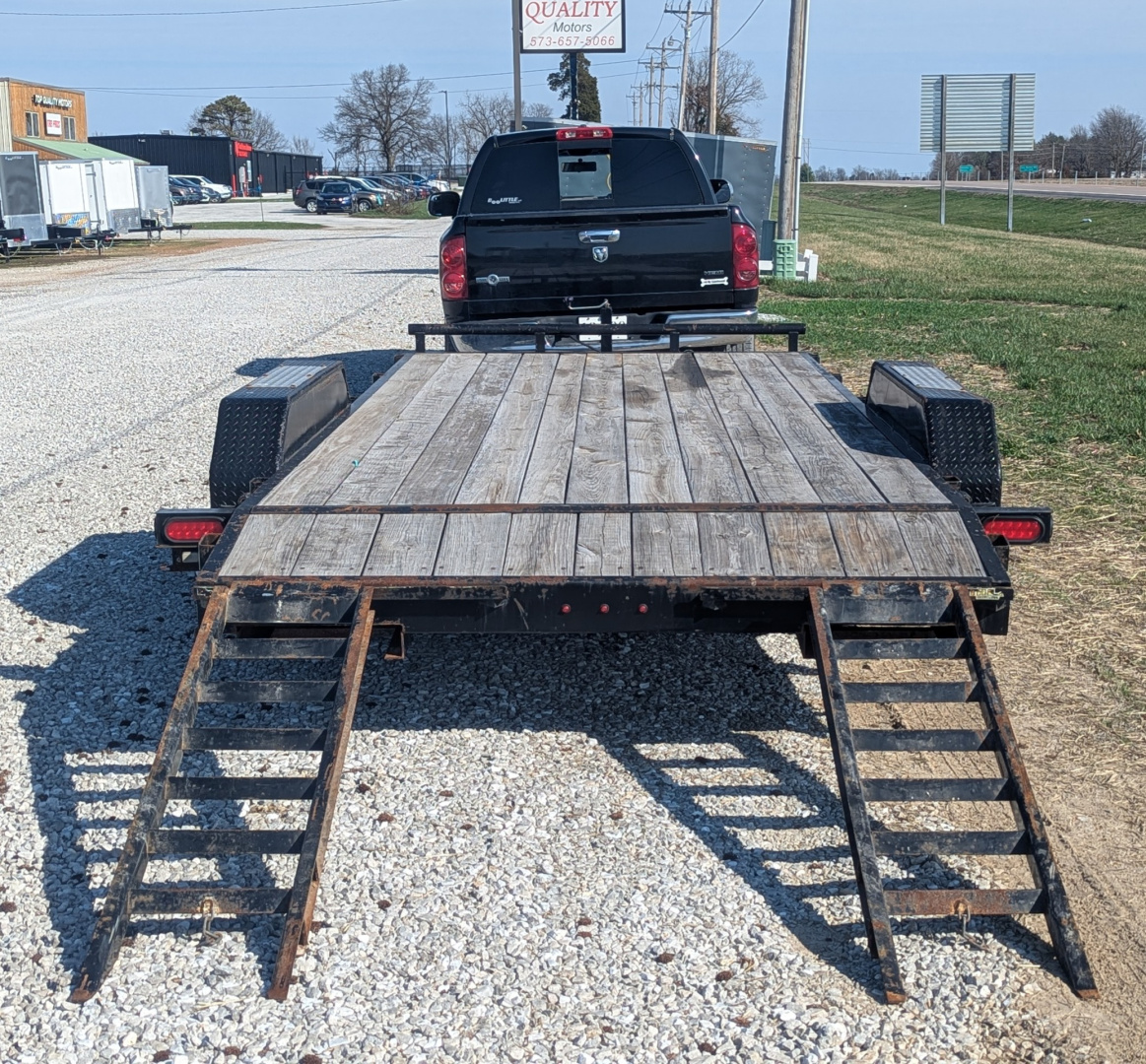 Used 2017 Doolittle Trailers 84x18 10K Equipment Trailer