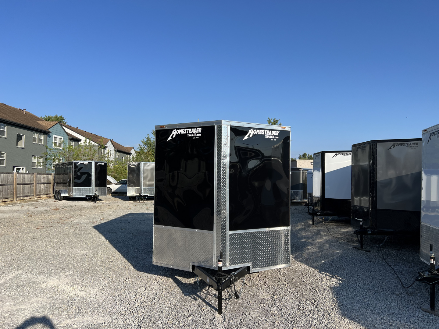 New 2026 Homesteader Trailer Intrepid 7x16x6'6" Swing Door Package Cargo / Enclosed Trailer