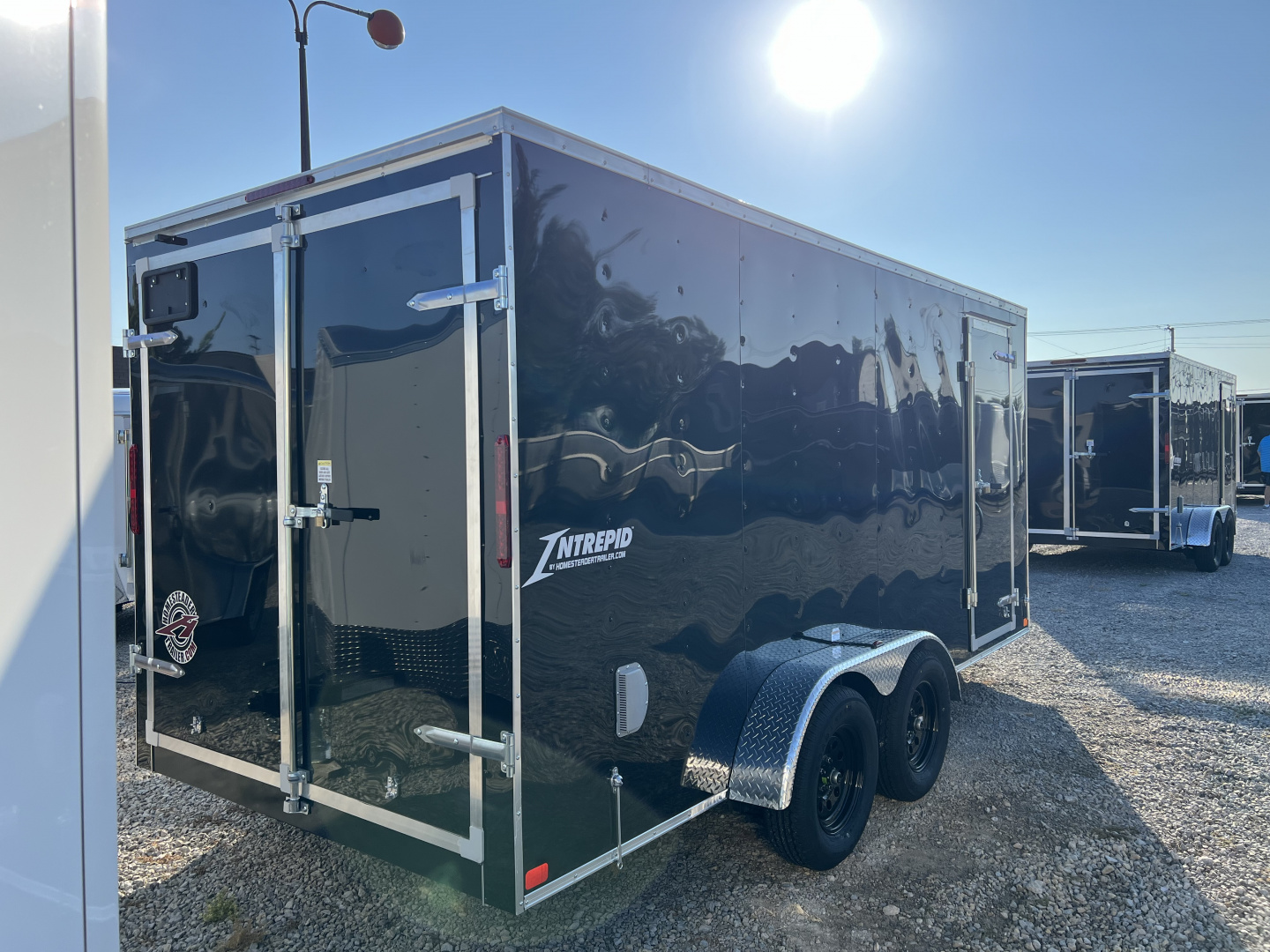New 2026 Homesteader Trailer Intrepid 7x16x6'6" Swing Door Package Cargo / Enclosed Trailer
