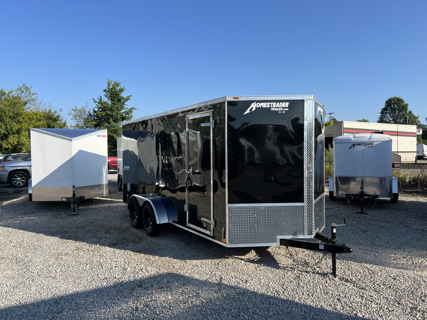New 2026 Homesteader Trailer Intrepid 7x16x6'6" Swing Door Package Cargo / Enclosed Trailer
