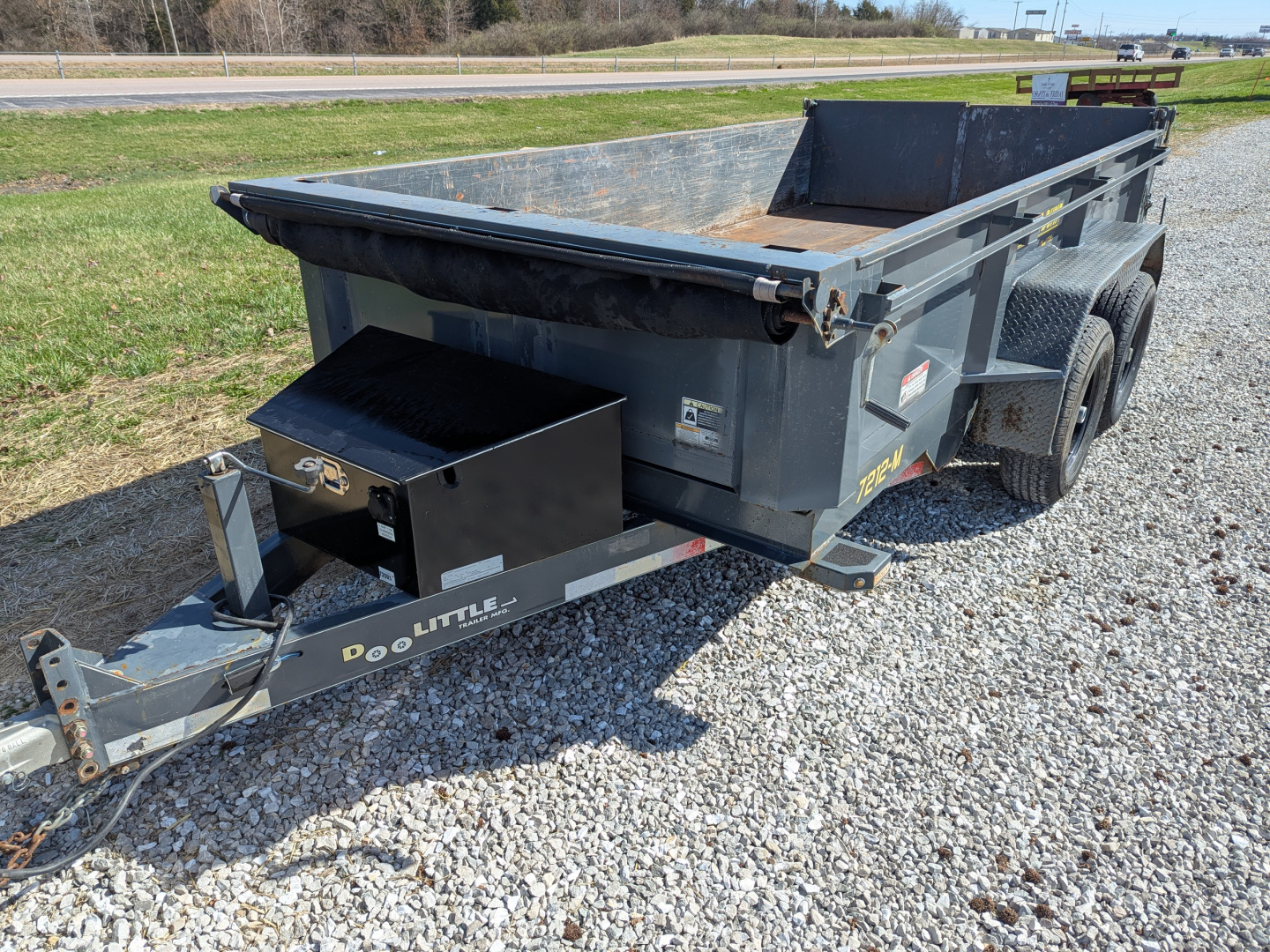 Used 2018 Doolittle Trailers 72x12 10K Dump Trailer